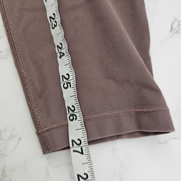 Athleta Girls Soft Cropped Legging Pants with Pockets Muted Rose Pink Size XXL/1 - Picture 10 of 12